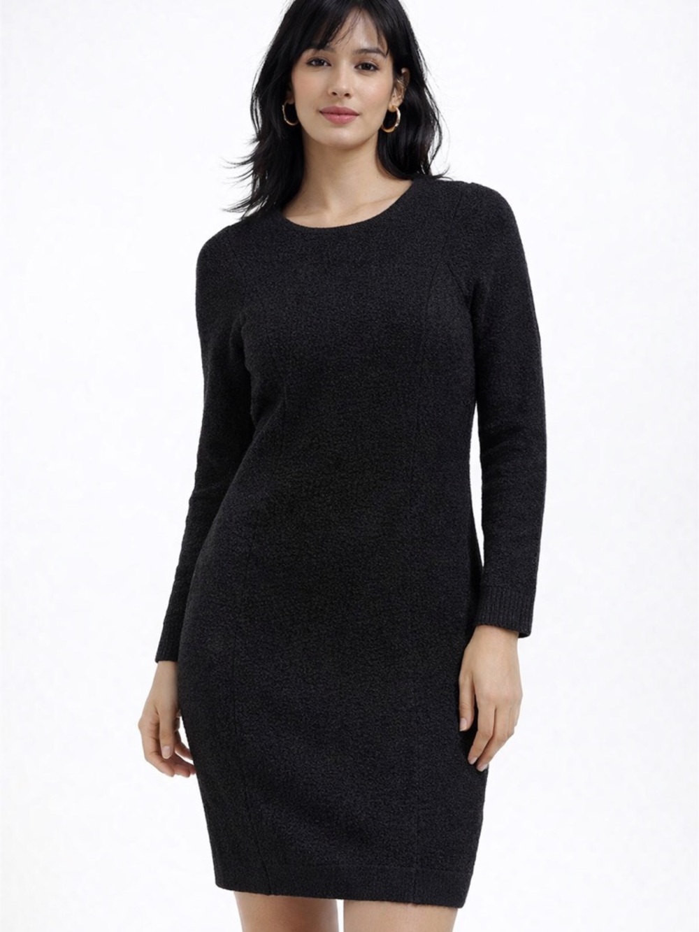 COS textured wool dress XS